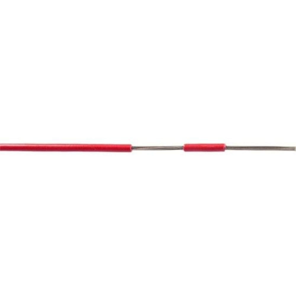 Fio Cabinho Flexível 0,20mm Vermelho 100m Tiaflex