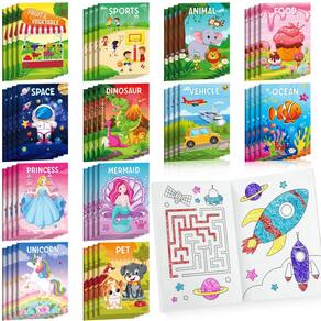 Livros para colorir BenLouis Party Favors para crianças de 4 a 8 a 12 anos (48)