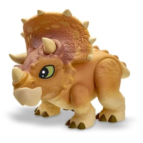Boneco E Personagem Jurassic World Triceratops 28cm - Pupee
