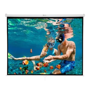 Tela de Projeção Retrátil 78 - 200 x 150cm - Para Teto/Parede - Goldentec 52484