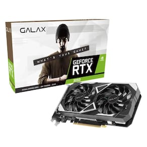 Placa de Vídeo GeForce RTX 3050 6GB GDDR6 96bits - 1-Click OC EX - Galax - 35NRLDHP90DV