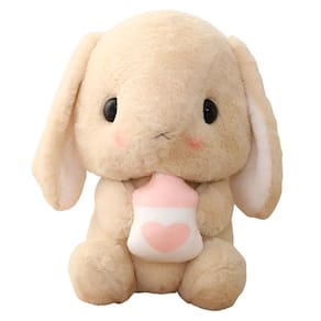 Coelhinho de pelúcia HOUPU Soft Toy Sitting Lop Eared Rabbit 32 cm