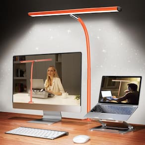 Lâmpada de mesa Airlonv LED para escritório e casa Stepless Dimming 10W