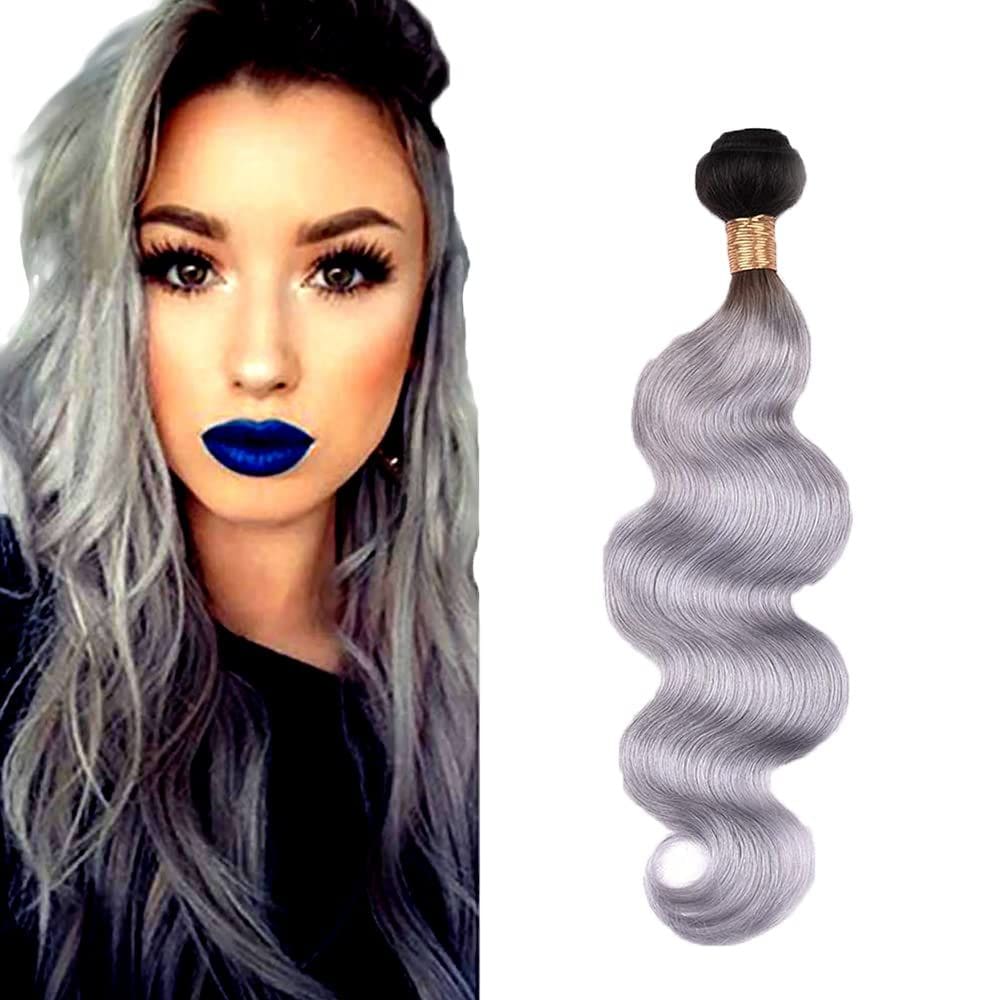 Pacotes de cabelo Freiuoke Body Wave Brazilian Grey 70cm 1 pacote