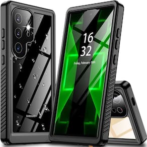 Capa impermeável Oterkin para Samsung Galaxy S24 Ultra Black