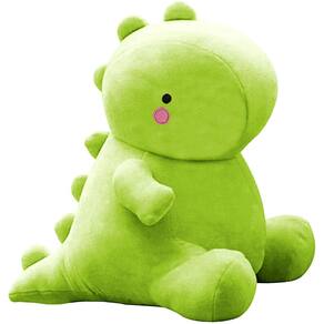 Brinquedo de pelúcia VHYHCY Cute Dinosaur Stuffed Bich 50 cm verde