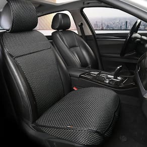 Capa de assento de carro Auto Newer Luxury Respirável Universal Preta