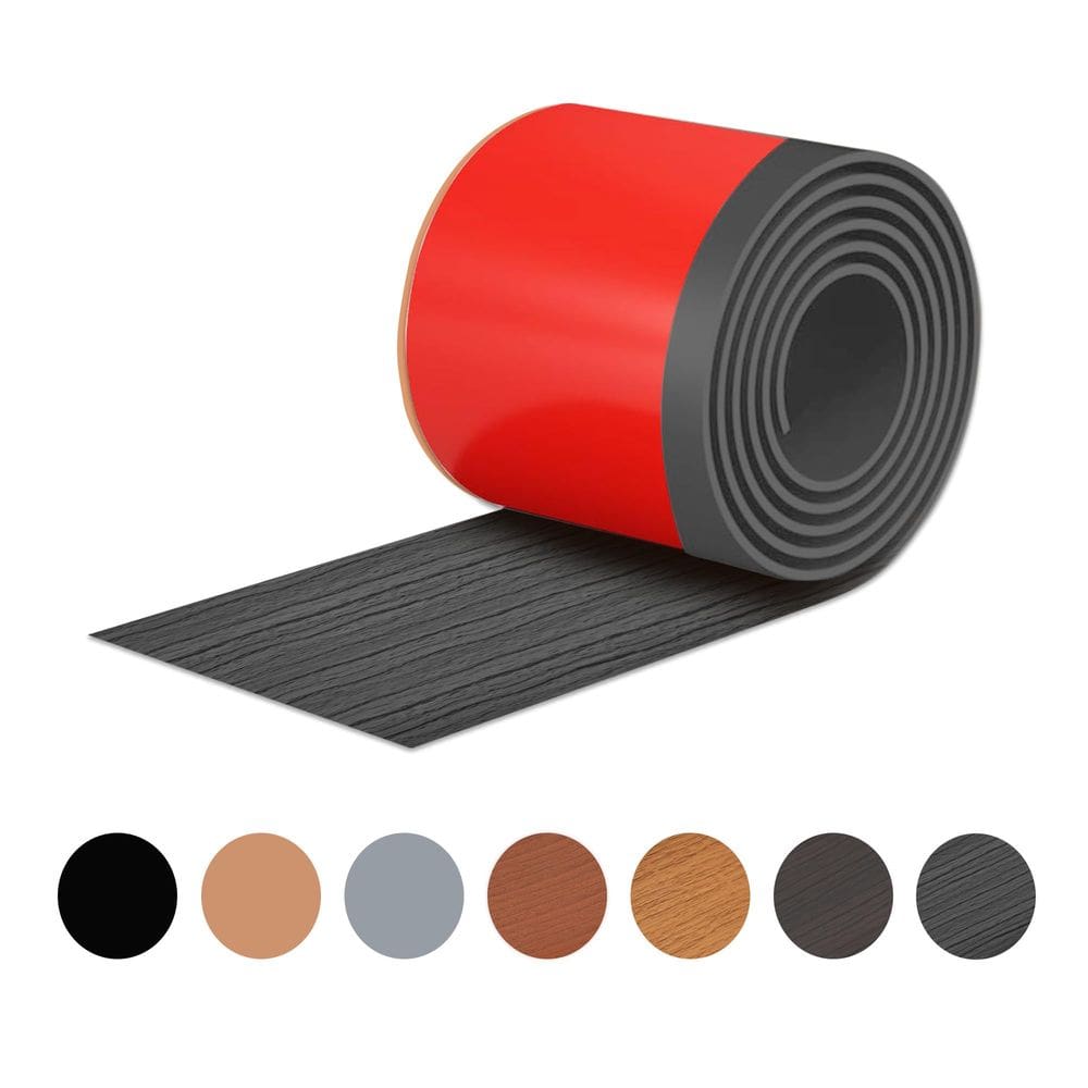 Guarnição de moldagem de parede ROUIXSEN Grey Walnut 7,62 cm x 12,19 m