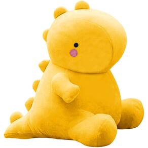 Brinquedo de pelúcia VHYHCY Cute Dinosaur Stuffed Bich 50 cm amarelo
