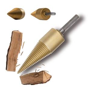 Broca de corte de madeira Jerax Tools Cone Firewood Splitter 32mm
