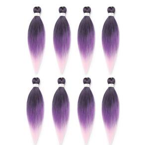 Braiding Hair Zoewan, pré-esticado, 18 polegadas, 8 pacotes