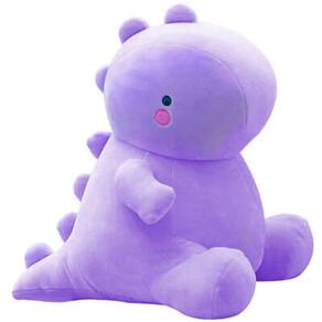 Brinquedo de pelúcia VHYHCY Cute Dinosaur Stuffed Animal Purple 50cm