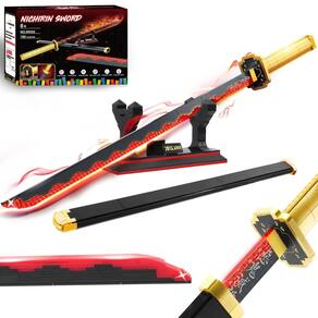 Conjunto de construção Jorumo Demon Slayer Tsugikuni Yoriichi Sword 99cm