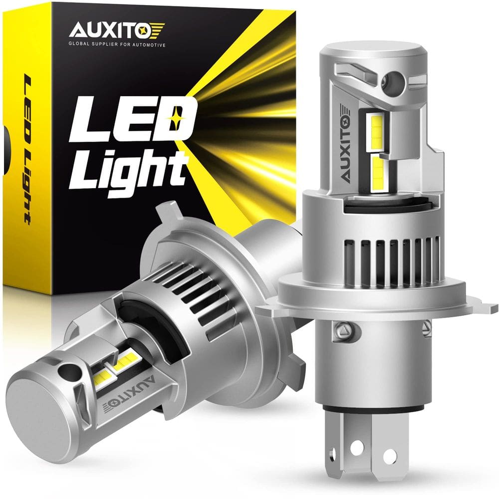 Lâmpada LED AUXITO 2024 Atualizada H4 6500K White 9003 Fog Light