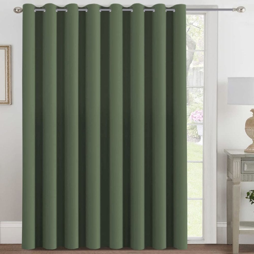 Cortinas de pátio Blackout H.VERSAILTEX 254x213cm Verde bronze