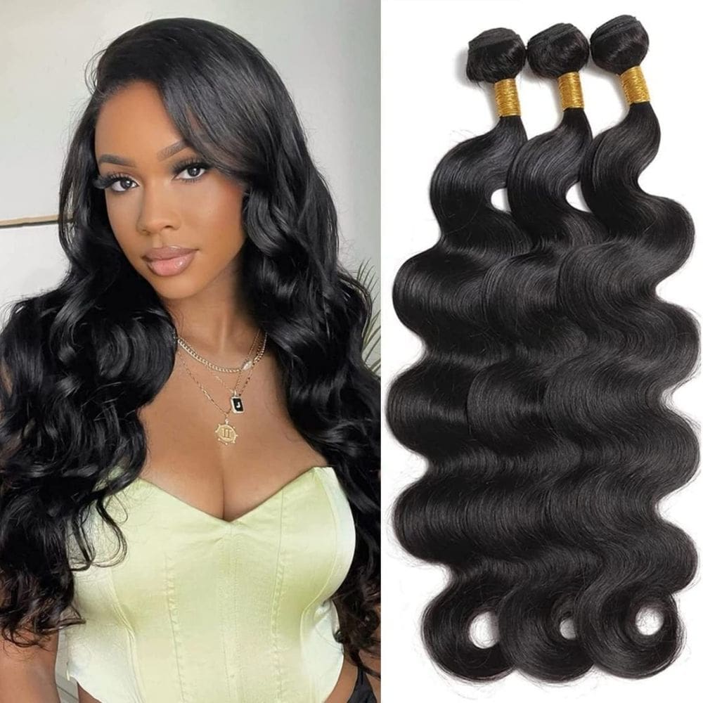 Pacotes de cabelo CEPEEN Body Wave 12A Grade, 100% cabelo brasileiro