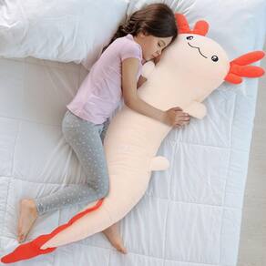 Bicho de pelúcia Maogolan Giant Axolotl 120 cm rosa