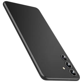 Capa Purluct Slim Matte Finish para Samsung Galaxy S24+ preta