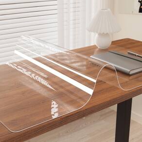 Almofada de mesa Oterri Clear PVC 120x43cm Impermeável Resistente ao Calor