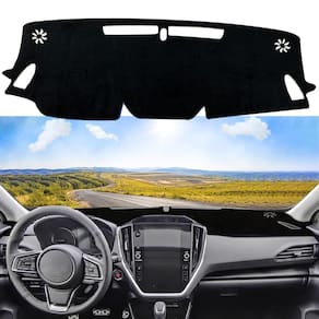 Tampa do painel XYHGM para Subaru Crosstrek 2024 2025 - preta