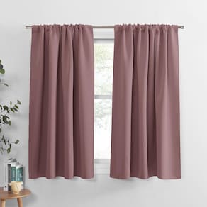 Cortinas PONY DANCE Dusty Rose 160x160cm 2 painéis