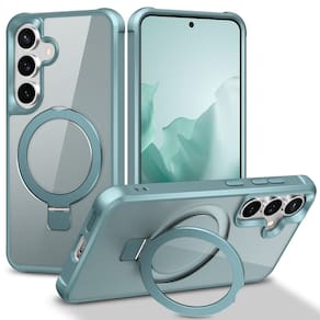Capa de telefone PIXIU para Samsung Galaxy S24/S25 com anel magnético