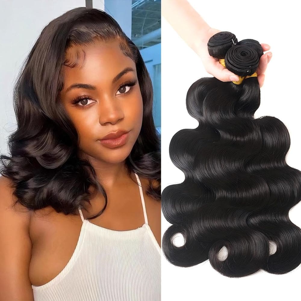 Pacotes de cabelo Chikamlty Body Wave 12A Brazilian Virgin Hair