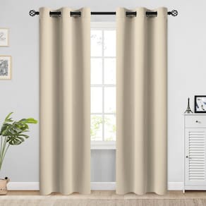 Cortinas COSVIYA Grommet Blackout Room Darkening 198x213cm