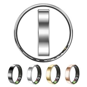 Rastreador de saúde Smart Ring Yuehetian ultrafino para mulheres/homens