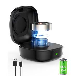 Estojo de carregamento portátil ELFEYE 600mAh para Oura Ring Gen3