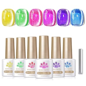 Esmalte de unhas Born Pretty Cat Magnetic Eye Gel 6 unidades