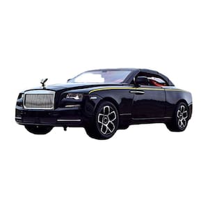 Carro de brinquedo EROCK Rolls-Royce Dawn em escala 1/24 fundido sob pressão com luz