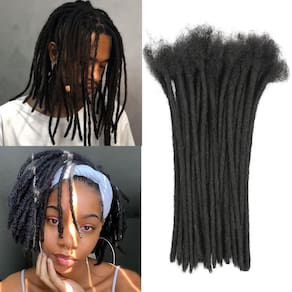 Extensão Dreadlock FEHOKA Loc Human Hair 15 cm 30 Str para todos