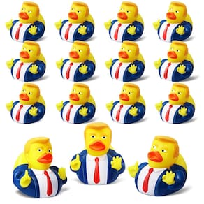 Tema Rubber Ducks EYKOOW Donald Trump President, 24 unidades