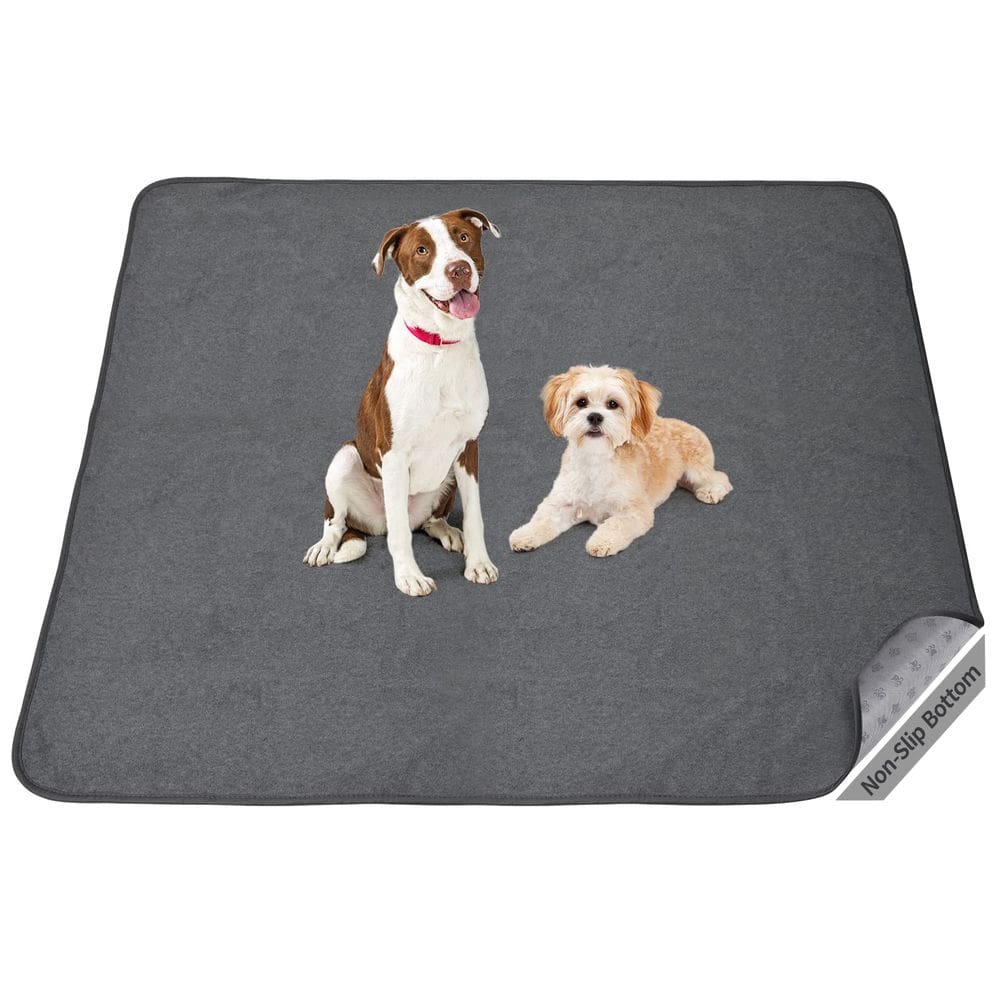 Almofadas laváveis para xixi para cães PICK FOR LIFE, pacote com 2, 72 x 72 cm, impermeáveis