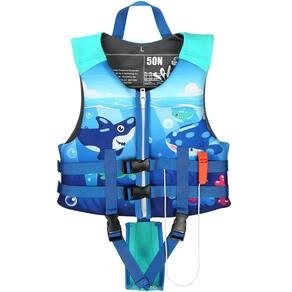 Colete de natação Biange para crianças, boias de natação, 9-35 kg