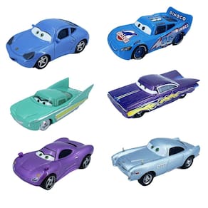 Conjunto de carros de brinquedo Uimuci 6PCS 1:55 Metal Fundido sob pressão por 3-6 anos