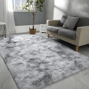 Tapete Area Hutha 5x7, grande para sala de estar, supermacio e fofo