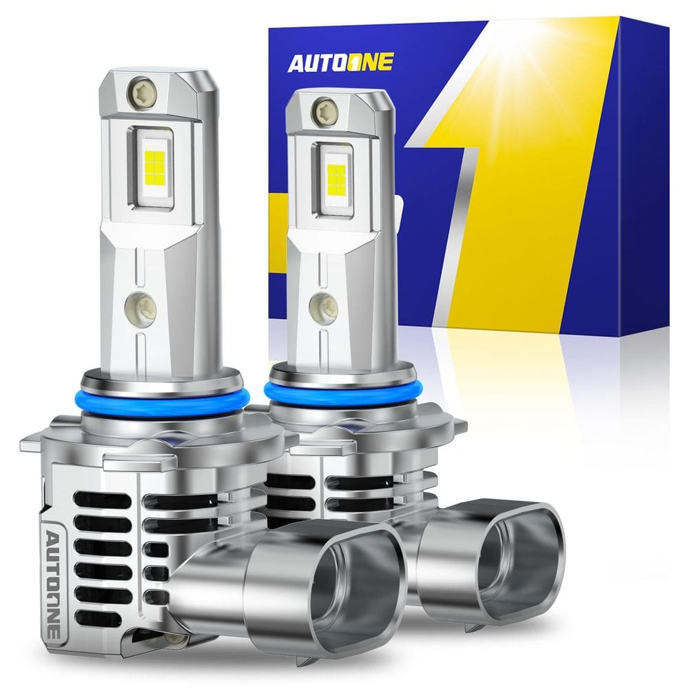 Lâmpadas de neblina AUTOONE 9005 22.000LM com ventilador de refrigeração IP68