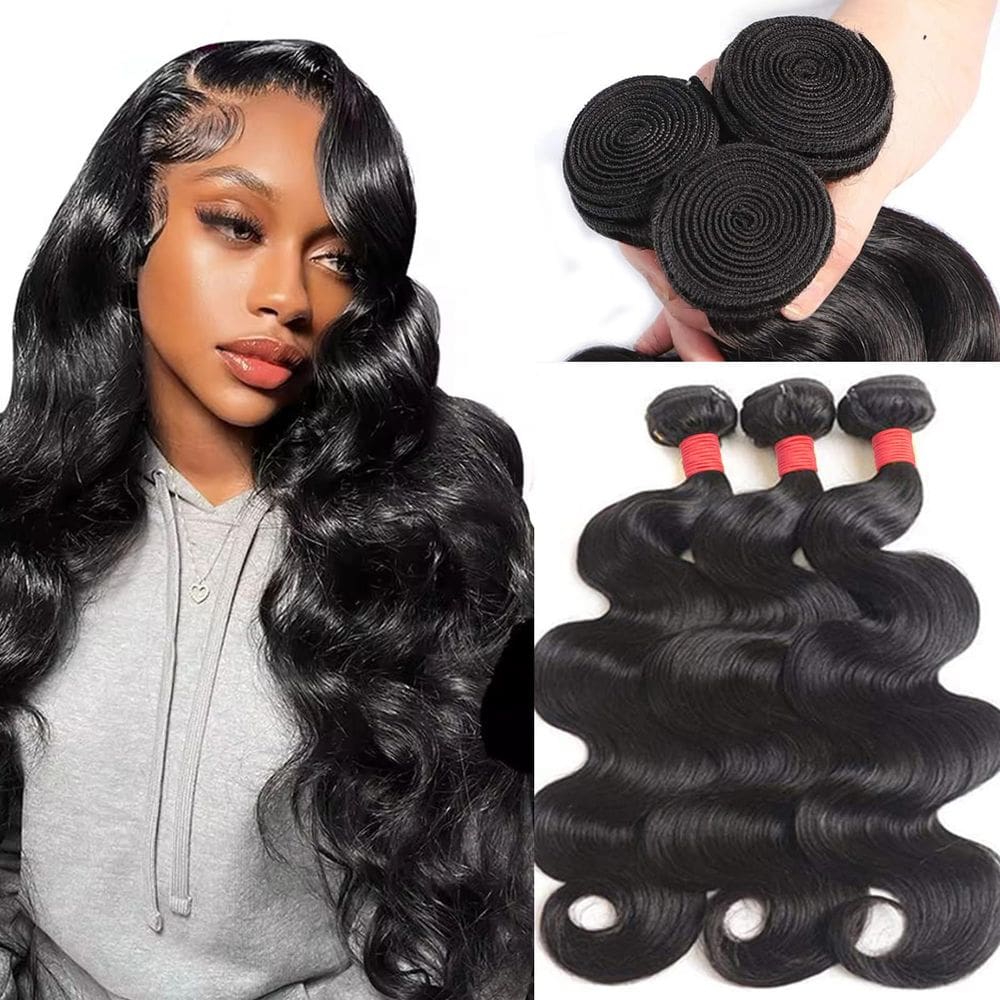 Extensões de cabelo FHGD Body Wave 12A Brazilian 14cm 16cm 18cm