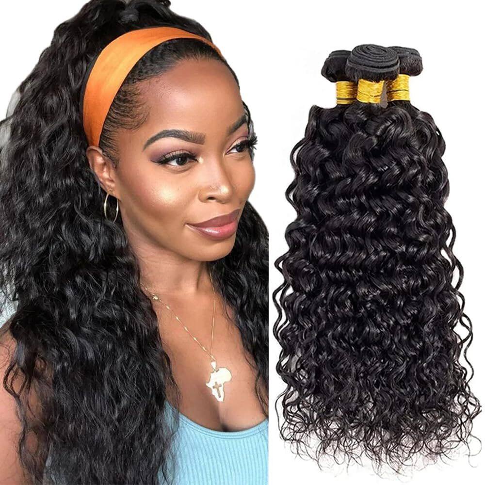 Pacotes de cabelo YOUNGHANN Water Wave Brazilian Virgin 30-40cm