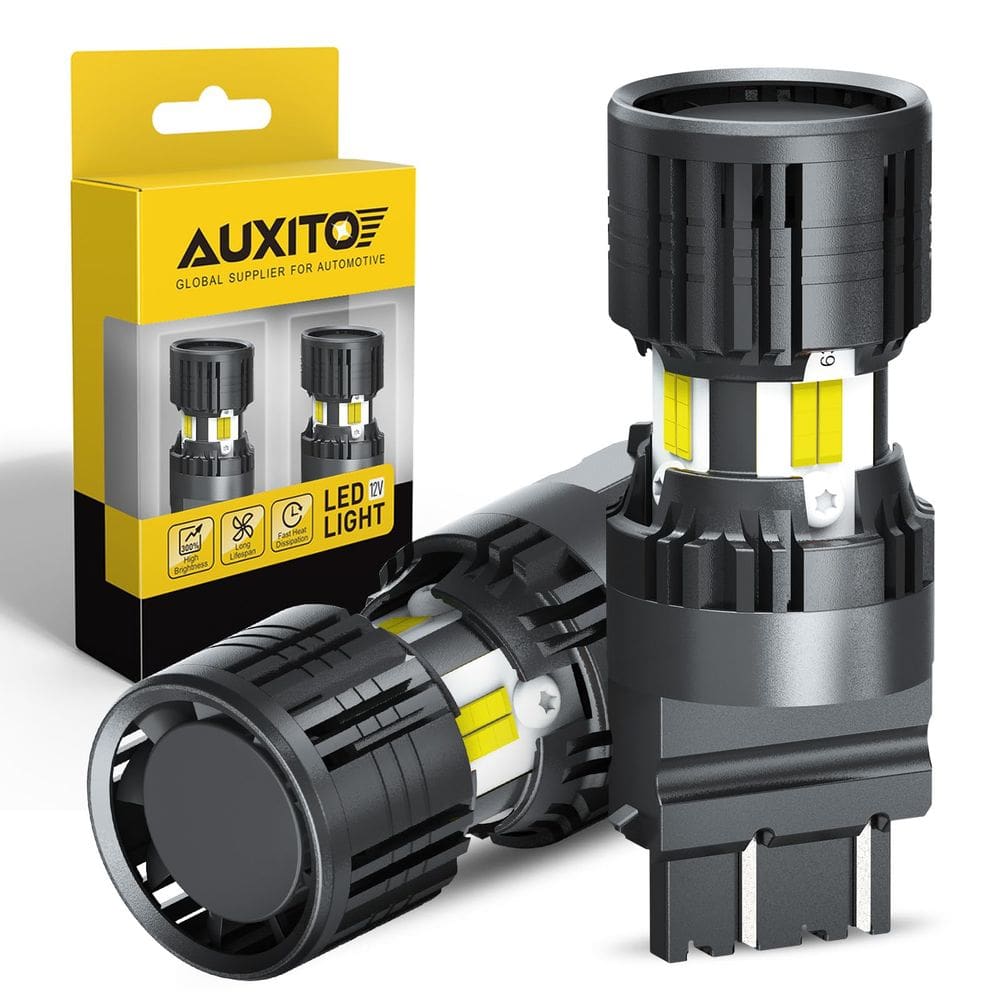 Lâmpadas LED AUXITO CANBUS 3156 3157 brancas 4000LM (pacote de 2)