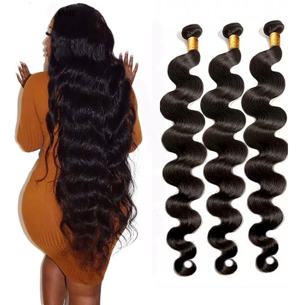 Pacotes de cabelo WOTOTA 10A Body Wave 100% cabelo virgem brasileiro