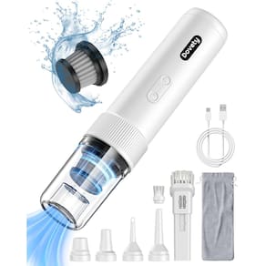 Aspirador de carro Dovety Portable Cordless 21000PA Suction 40min