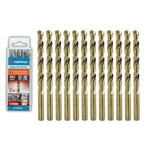 Conjunto de brocas Cortool M35 HSS Cobalt 12 unidades 7,94 mm para metal