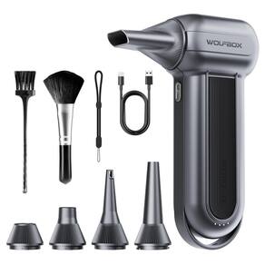 Duster de ar elétrico WOLFBOX MF100 150000RPM sem fio