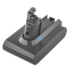 Bateria de substituição Wryfzxd V6 21,6V 6000mAh para vácuo