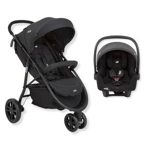 Carrinho Travel System Litetrax 3 Preto Coal 0 A 15Kg - Joie