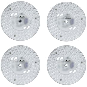 Painel de substituição de ventilador de teto Ansen 6 polegadas 24 W LED, pacote com 4