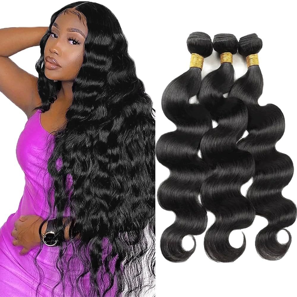 Pacotes de cabelo Fridnae Hair Body Wave 3 Pacotes 40-50cm 300g
